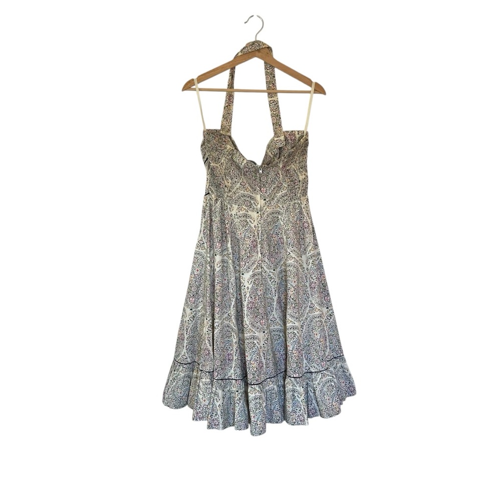 Floral Halter Dress - Picture 5 of 9